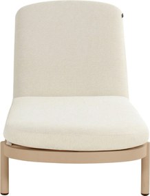 Hartman Palma Lounger Cappuccino Aluminium Taupe