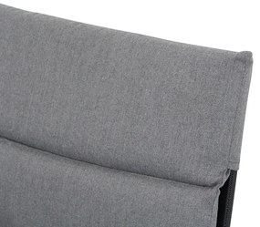Tuinset Ronde Tuintafel 130 cm Textileen Grijs 4 personen Lifestyle Garden Furniture Treviso/Derby