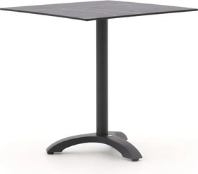 Tuin eettafel Bellagio  | Vierkant  | Tuintafel Kunststof | 70x70cm | 2 personen | Kees Smit Tuinmeubelen