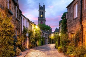 Foto Circus Lane, Edinburgh, Scotland, joe daniel price