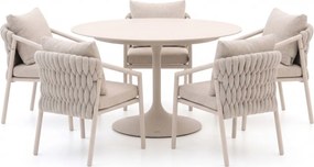 + 10% kassakorting | Diningset SUNS | 5 personen | Tuinset sintered stone | 6-delig | Kees Smit Tuinmeubelen