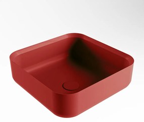 Mondiaz Binx Solid Surface waskom 36x36cm fire