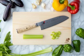 MIYABI BIRCHWOOD 5000MCD Santoku 18 cm - BIRCHWOOD 5000MCD - MIYABI