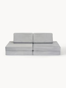 Handgemaakte modulaire fluwelen speelbank Mila