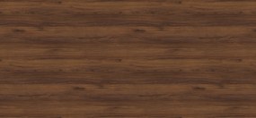 Muebles Ezra badmeubel ribbelfront 60cm walnoot met wit toppaneel en waskom