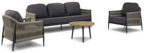 Stoel en Bank Loungeset 5 personen Rope Taupe  Coco Lucia/Montana