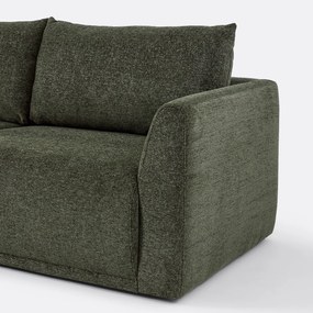 Hoekbank, links, mêlee rupsstof, Lupita