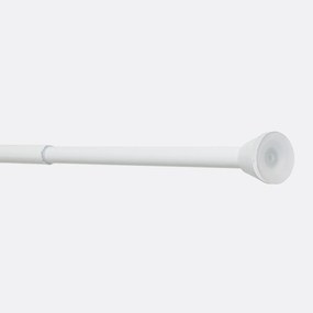 Uitschuifbare push-fit gordijnroede 120/210 cm