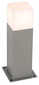 Moderne staande buitenlamp grijs 30 cm IP44 - Denmark