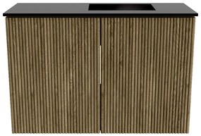 Mondiaz Joya 60cm toiletmeubel dusk met wastafel faye rechts 1 kraangat urban