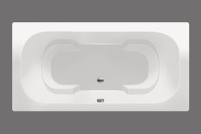 Xenz Tanga Ligbad 180x90x48cm Antraciet
