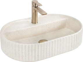 Opzetwastafel Rea Marcela 60 Vanilla