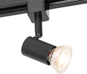 Moderne railspot zwart 1-fase railspot - Iconic Jeany
