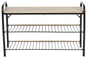Schoenenrek Lily - 3 planken - 80x31x51 cm