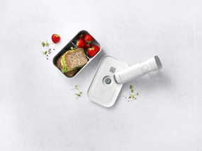 ZWILLING Fresh &amp; Save Vacuüm brooddoos M, Kunststof, Wit-Grijs - Fresh &amp; Save - ZWILLING