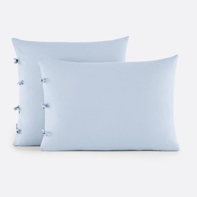 Effen kussensloop te strikken in katoen , Scenario