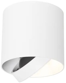 Design opbouwspot wit GU10 111mm - Impact