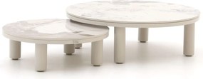 Loungetafel Bellagio | Rond | Tuintafel Sintered stone | Ø85cm | Kees Smit Tuinmeubelen