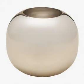 Brania Vaas Van Staal ↑15 Cm - Sklum