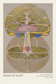 Kunstreproductie Tree of Knowledge Series (No.1 out of 8) - Hilma af Klint, (26.7 x 40 cm)