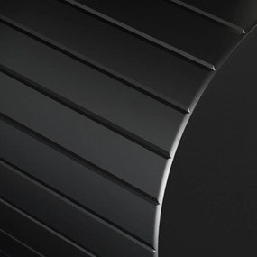Brauer Stripe wastafelkraan met draaibare ronde uitloop model A zwart mat