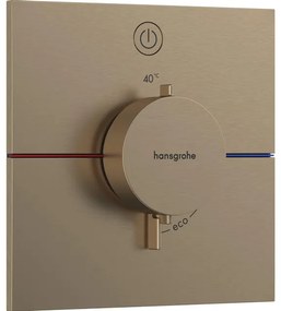 Hansgrohe Showerselect Comfort E thermostaat inbouw voor 1 functie brushed bronze 15571140