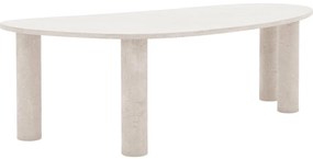 Goossens Eettafel Stone, Organisch 240 x 120 cm
