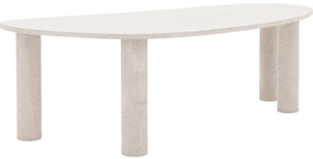 Goossens Eettafel Stone, Organisch 240 x 120 cm