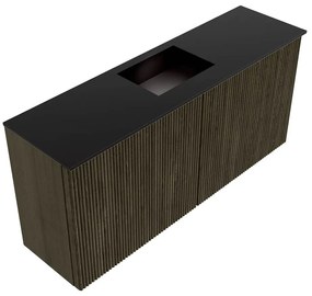 Mondiaz Joya 90cm toiletmeubel shadow met wastafel faye midden zonder kraangat urban