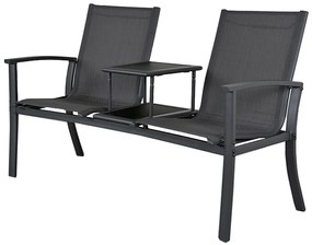 Tete-a-Tete aluminium tuinbank Felix - Antraciet