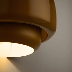 Wandlamp van gekleurd ijzer, Kinoko