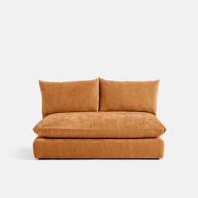 Malo modulaire 2-zits bank met textuurfluweel