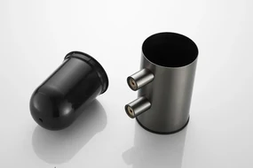 Saniclear Academy toiletborstel verouderd ijzer - gunmetal