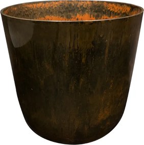 Pot Palermo marble bruin