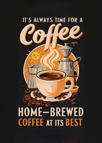 Ilustratie It Is Always Time for a Coffee, Andreas Magnusson