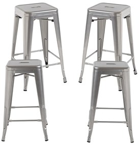 Pak 4 lage Torix krukken