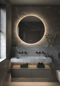 Hipp Design 013 Phantom spiegel brons met verlichting en verwarming 60x60cm