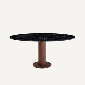 Ellipsvormig tafelblad in marmer L170 cm, Elipso