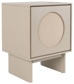 Zuiver Twin Design Nachtkastje Beige - 44x40x59cm.