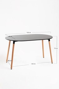 Ovale torentafel