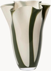 Mondgeblazen glazen vaas Liva, H 32 cm