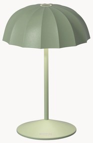 Kleine mobiele LED outdoor tafellamp Ombrellino, dimbaar