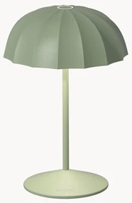 Kleine mobiele LED outdoor tafellamp Ombrellino, dimbaar