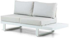 Hoek loungeset 5 personen Aluminium Wit  Lifestyle Garden Furniture Lorenzo