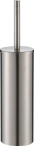 Plieger Vigo vrijstaande toiletborstel met deksel geborsteld chroom