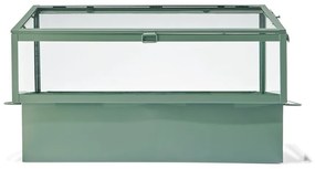 HEMA Kweekkas 45x27x23 Groen Metaal/glas