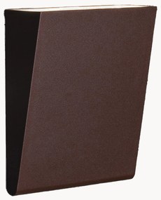Outdoor LED-wandlamp Cuneo, roestkleurig