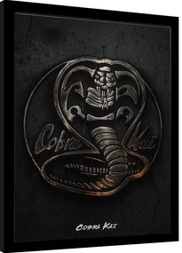 Ingelijste poster Cobra Kai - Metal