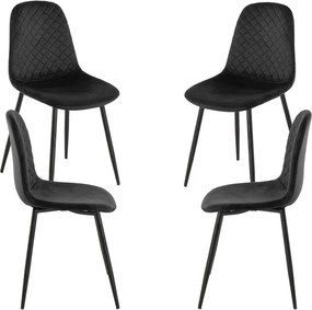 Set 4 Boide Stoelen