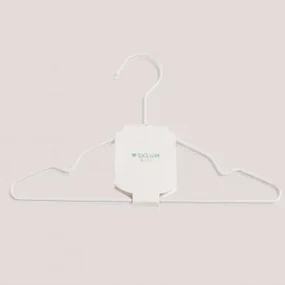 Set Van 2 Hangers Mofli Kids Wit - Sklum
